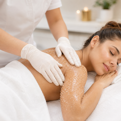 Limpieza y exfoliacion corporal